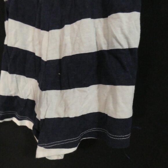 H&M | 8-9 years | Navy Blue and White Striped Romper | Pockets - Picture 16 of 16